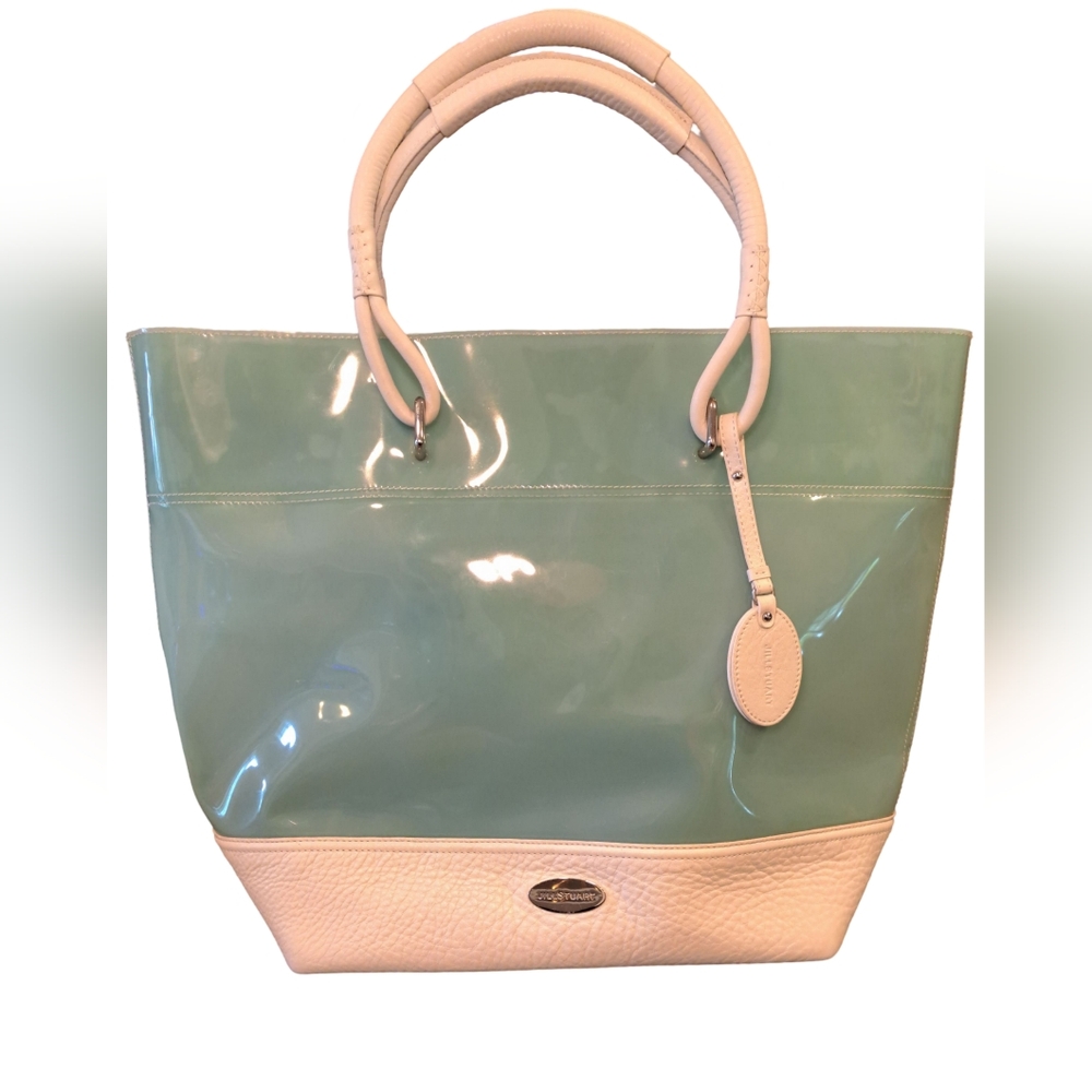 Jill Stuart Pvc and Leather Tote